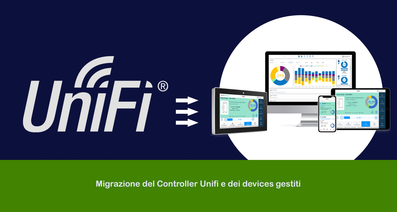 Migrazione del Controller Unifi e dei devices gestiti