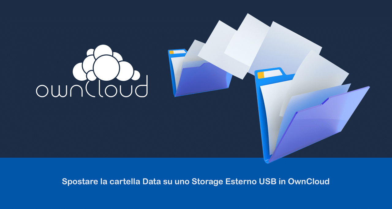 Spostare la cartella Data su uno Storage Esterno USB in OwnCloud