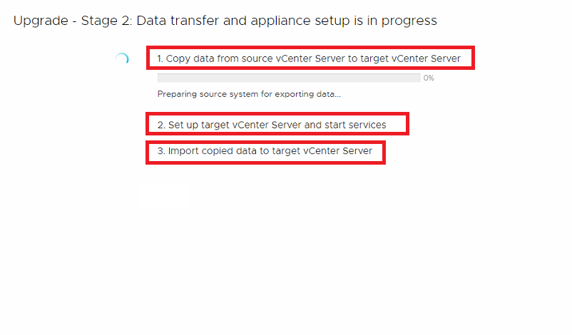 Aggiornamento del vCenter Server Appliance (VCSA) dalla versione 6.0 alla versione 6.7