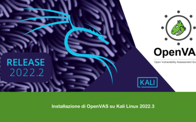 Installazione di OpenVAS su Kali Linux 2022.3