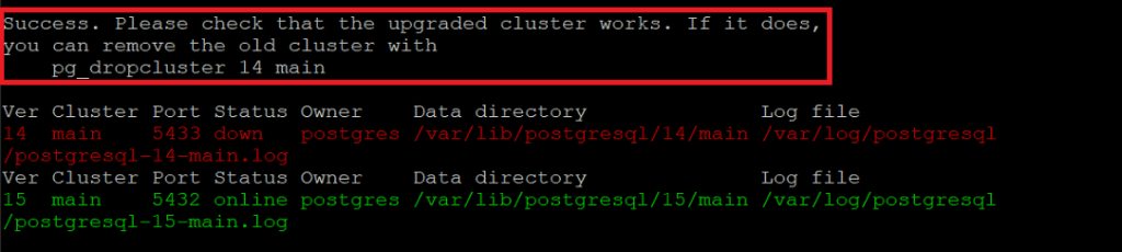 Aggiornamento PostgreSQL dalla versione 14 alla versione 15 in OpenVAS su Kali Linux. ERROR: The default postgresql version is not the one used for gvmd compilation: (14, need 15)