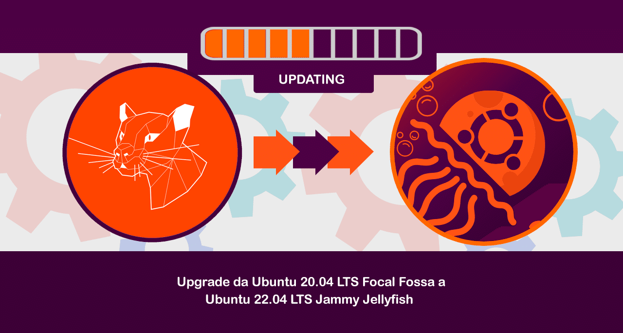 Upgrade da Ubuntu 20.04 LTS Focal Fossa a Ubuntu 22.04 LTS Jammy Jellyfish