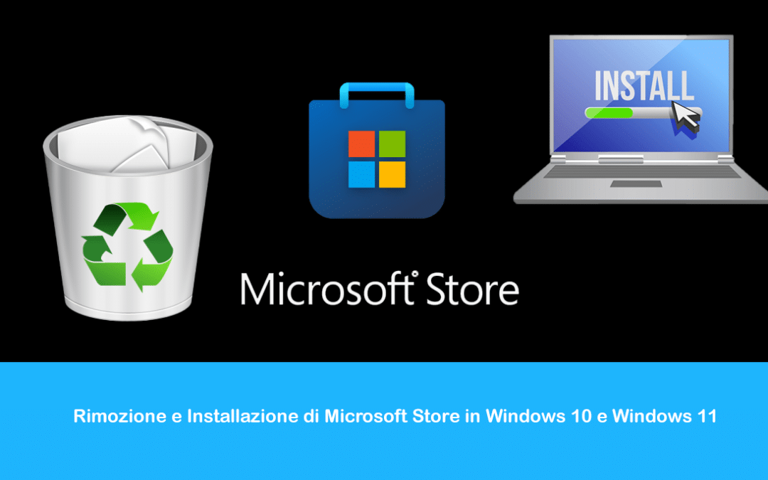 Rimozione e Installazione di Microsoft Store in Windows 10 e Windows 11