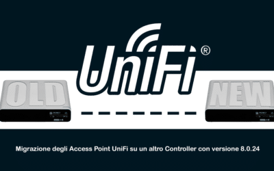 Migrazione degli Access Point UniFi su un altro Controller con versione 8.0.24