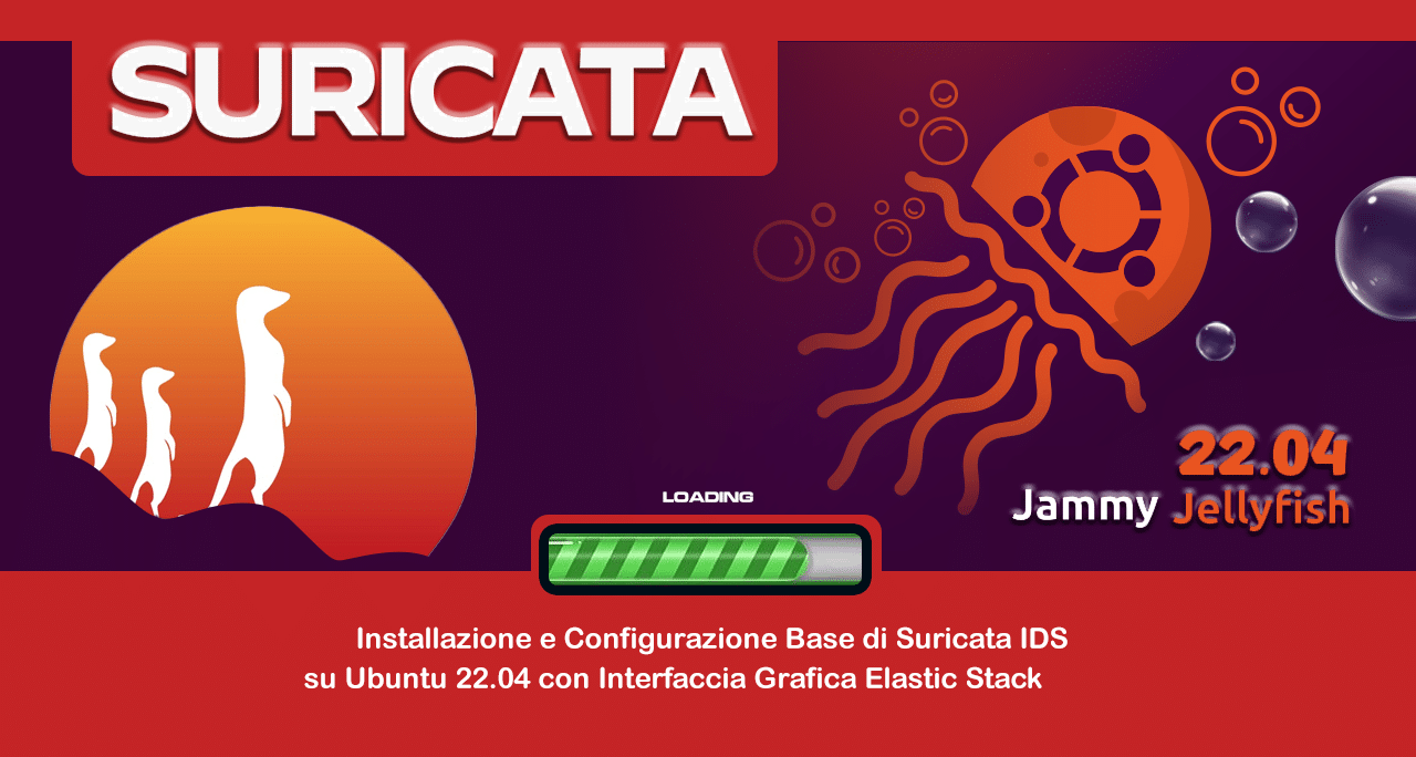Installazione e Configurazione Base di Suricata IDS su Ubuntu 22.04 con Interfaccia Grafica Elastic Stack