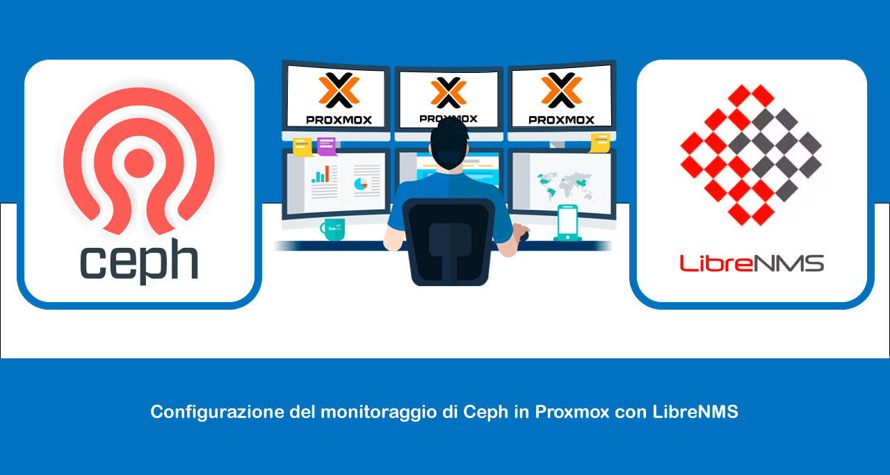 Configurazione del monitoraggio di Ceph in Proxmox con LibreNMS