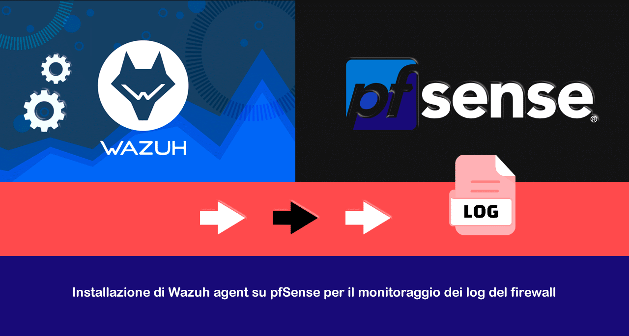 Installazione di Wazuh agent su pfSense per il monitoraggio dei log del firewall