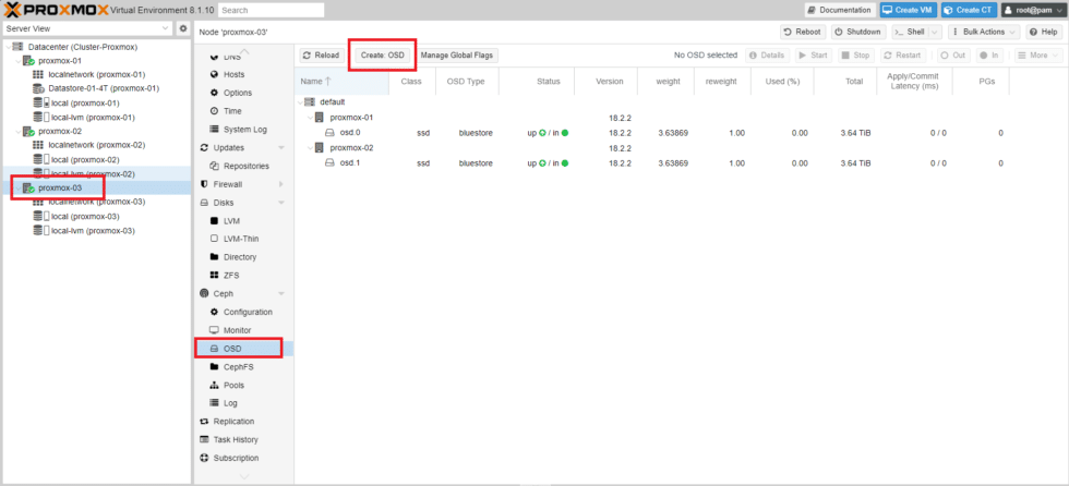 Installazione E Configurazione Di Un Cluster Iperconvergente Proxmox VE ...
