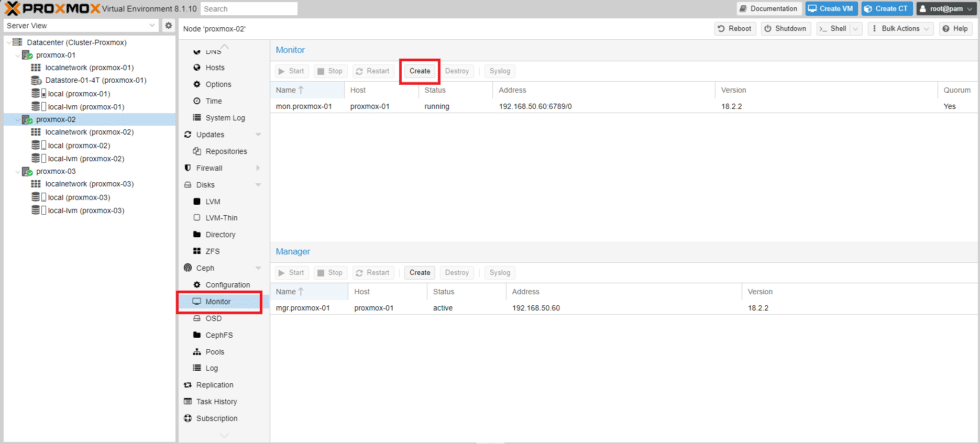 Installazione E Configurazione Di Un Cluster Iperconvergente Proxmox VE ...