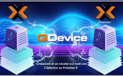 Creazione di un cluster a 2 nodi con il Qdevice su Proxmox 8