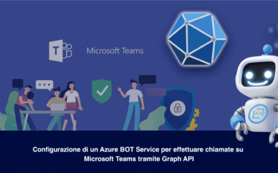 Configurazione di un Azure BOT Service per effettuare chiamate su Microsoft Teams tramite Graph API