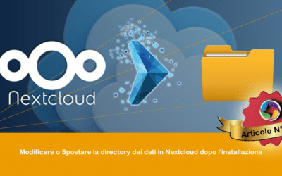 Modificare o Spostare la Directory dei dati in Nextcloud dopo l’installazione