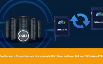 Sostituzione e Sincronizzazione di una scheda SD in Mirror su Server Dell con OS VmWare ESXi