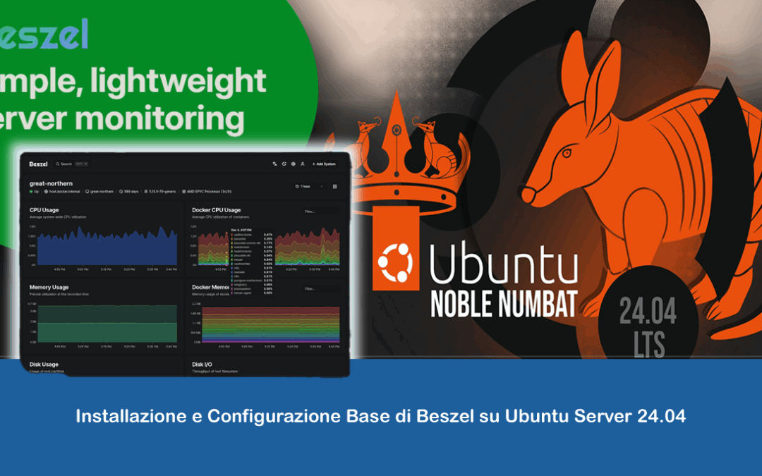Installazione e Configurazione Base di Beszel su Ubuntu Server 24.04