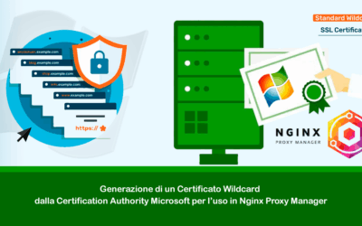 Generazione di un Certificato Wildcard dalla Certification Authority Microsoft per l’uso in Nginx Proxy Manager