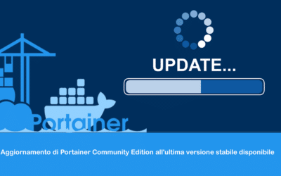 Aggiornamento di Portainer Community Edition all’ultima versione stabile disponibile
