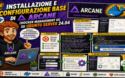 Installazione e Configurazione Base di Arcane (Docker Management UI) su Ubuntu Server 24.04