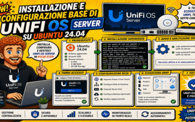 Installazione e Configurazione Base di Unifi OS Server su Ubuntu Server 24.04