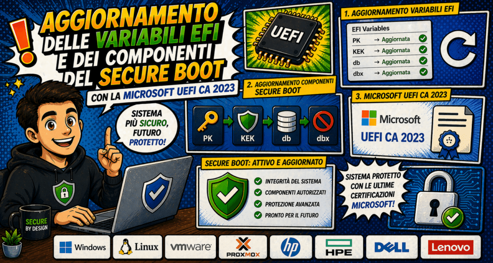 Securecon Aggiornamento Delle Variabili EFI E Dei Componenti Del Secure Boot Con ...