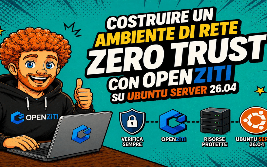 Costruire un ambiente di rete Zero Trust con OpenZiti su Ubuntu Server 26.04