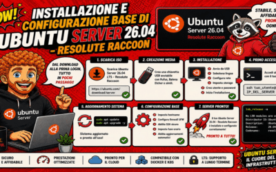 Installazione e Configurazione Base di Ubuntu Server 26.04 – Resolute Raccoon