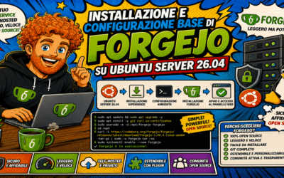 Installazione e Configurazione Base di Forgejo su Ubuntu Server 26.04