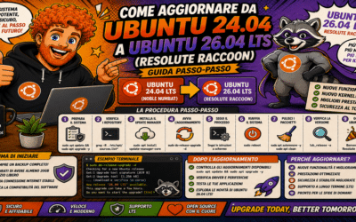 Come aggiornare da Ubuntu 24.04 a Ubuntu 26.04 LTS (Resolute Raccoon): guida passo-passo