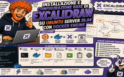 Installazione e Configurazione Base di Excalidraw su Ubuntu Server 26.04 con Docker Engine