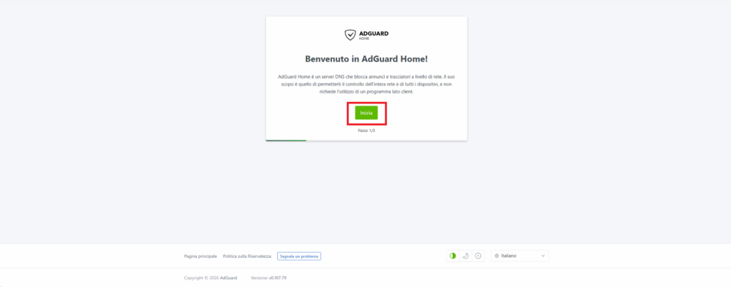 Installazione e Configurazione Base di AdGuard Home su Ubuntu Server 26.04 con Docker Compose - Raffaele Chiatto