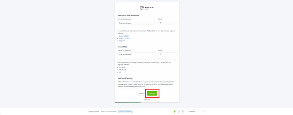 Installazione e Configurazione Base di AdGuard Home su Ubuntu Server 26.04 con Docker Compose - Raffaele Chiatto