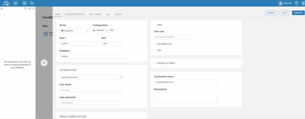 Installazione e Configurazione Base di CloudBeaver Community su Ubuntu Server 26.04 con Docker Compose - Raffaele Chiatto