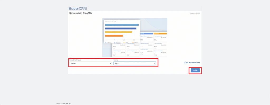 Installazione e Configurazione Base di EspoCRM su Ubuntu Server 26.04 - Raffaele Chiatto