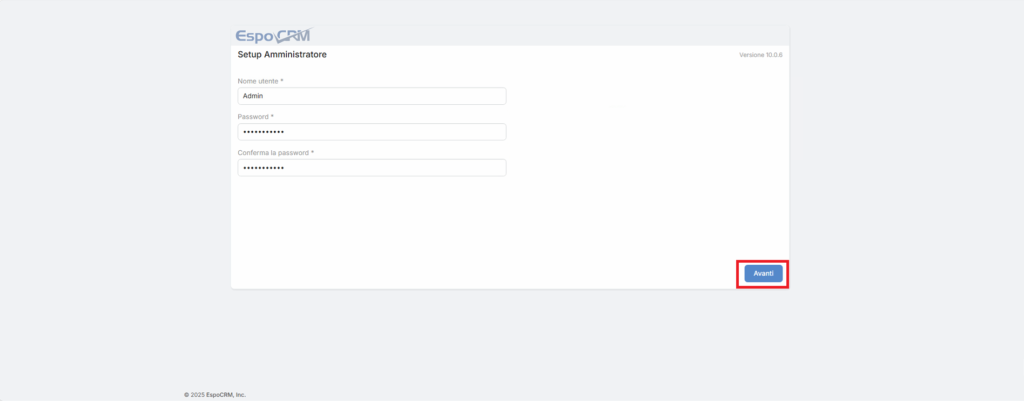 Installazione e Configurazione Base di EspoCRM su Ubuntu Server 26.04 - Raffaele Chiatto