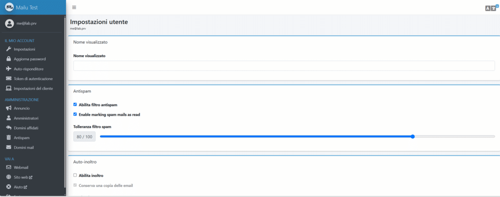Installazione e Configurazione Base di Mailu su Ubuntu Server 26.04 con Docker Engine - Raffaele Chiatto
