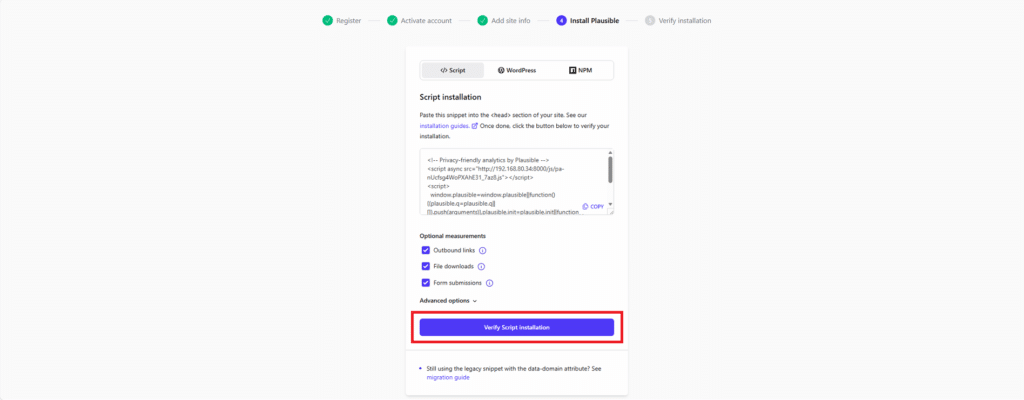 Installazione e Configurazione Base di Plausible Analytics (Community Edition) su Ubuntu Server 26.04 con Docker Compose - Raffaele Chiatto
