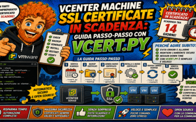 vCenter Machine SSL Certificate in scadenza: guida passo-passo con vCert.py
