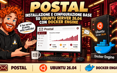Installazione e Configurazione Base di Postal su Ubuntu Server 26.04 con Docker Engine