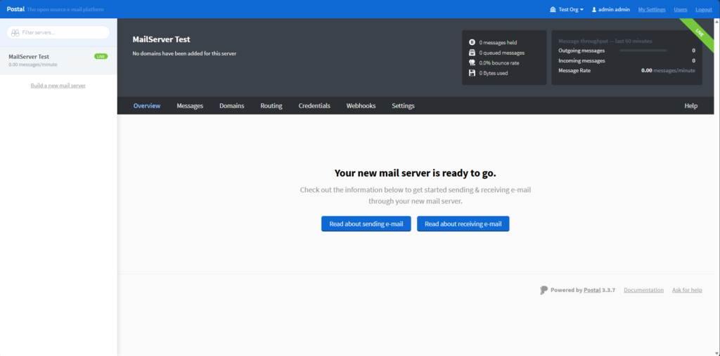 Installazione e Configurazione Base di Postal su Ubuntu Server 26.04 con Docker Engine - Raffaele Chiatto